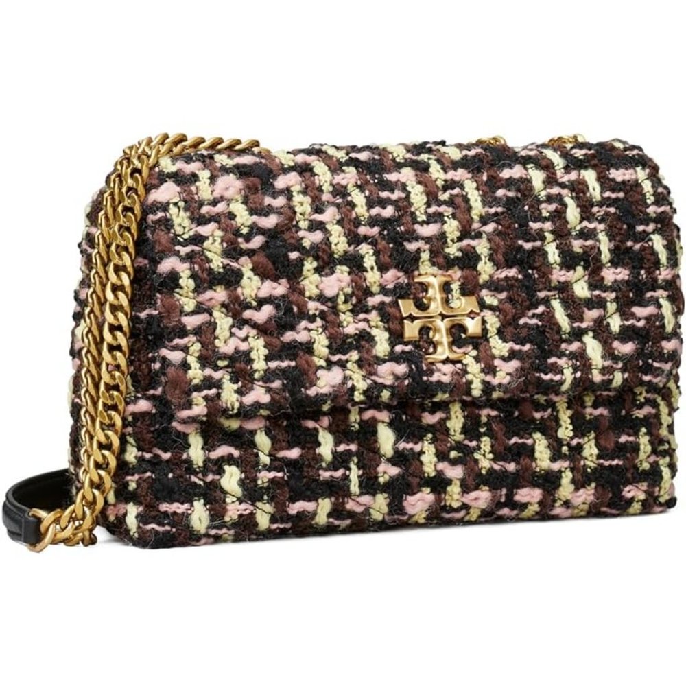 Tory Burch $548 152344 Kira Tweed Small Convertible Multi Shoulder Bag NWT! - Picture 2 of 9